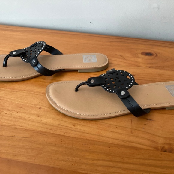 Dolce Vita Slide Sandals, Size 11, Black - Picture 2 of 5